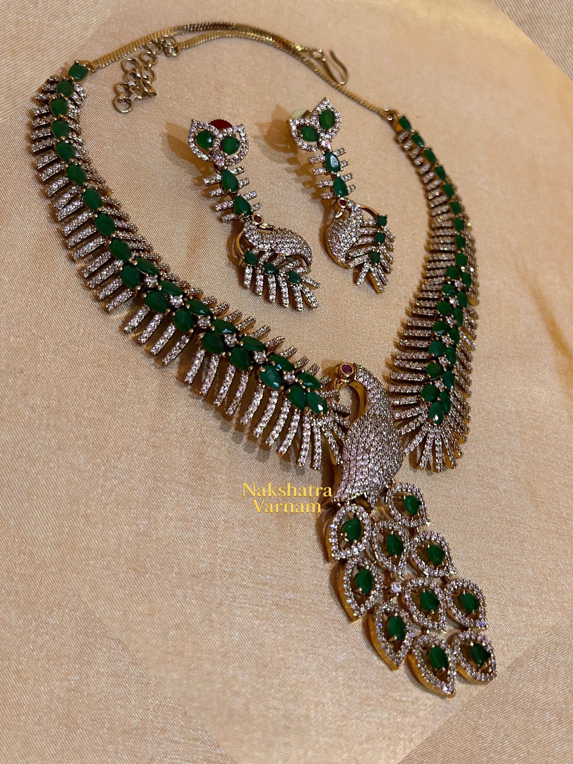 Peacock Style AD neckset