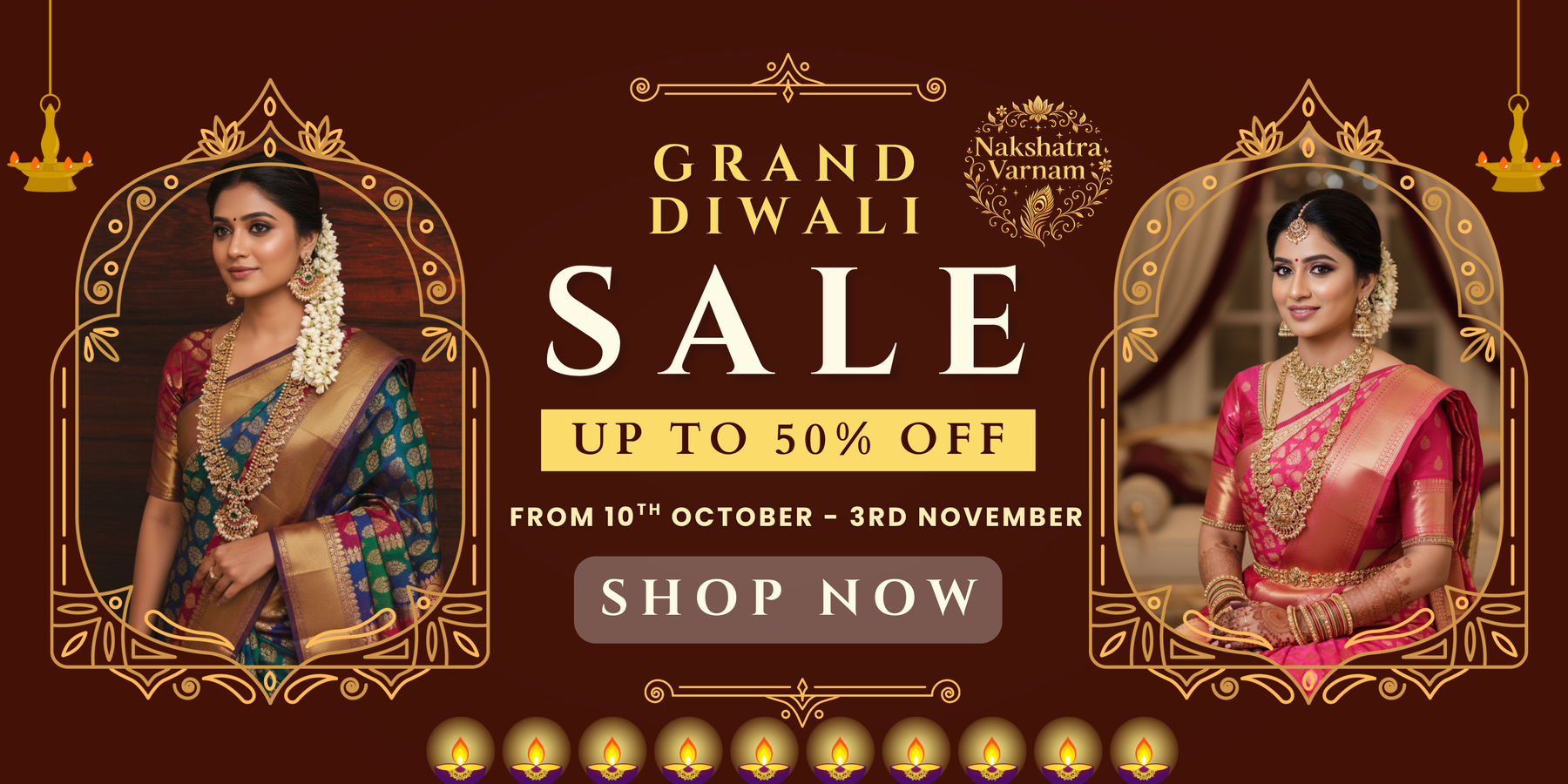 Nakshatra Varnam Festive Banner