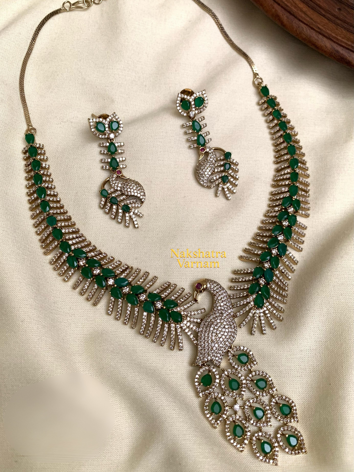 Peacock Style AD neckset