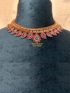 Mango Motif Jilebi style short neckpiece