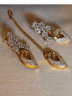 Assymetric AD Neckset with Mangtikka